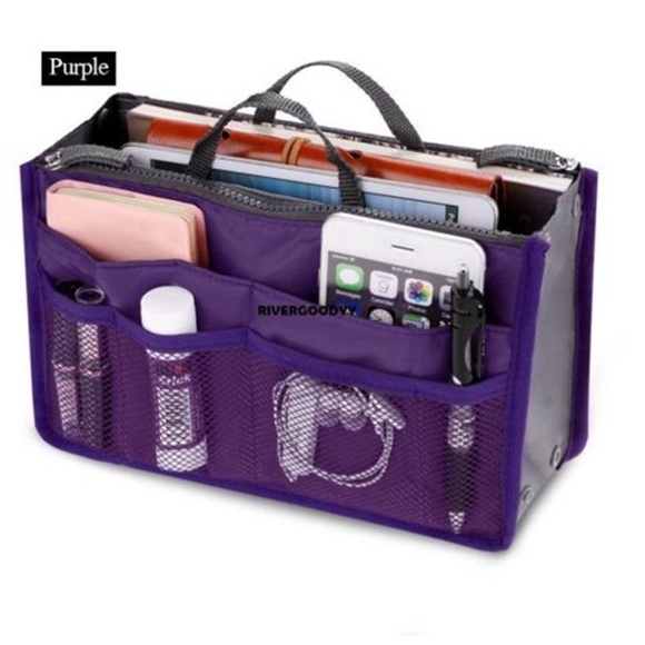 Meridian Point Other - 12 Pocket Handbag Purse Organizer Insert Purple